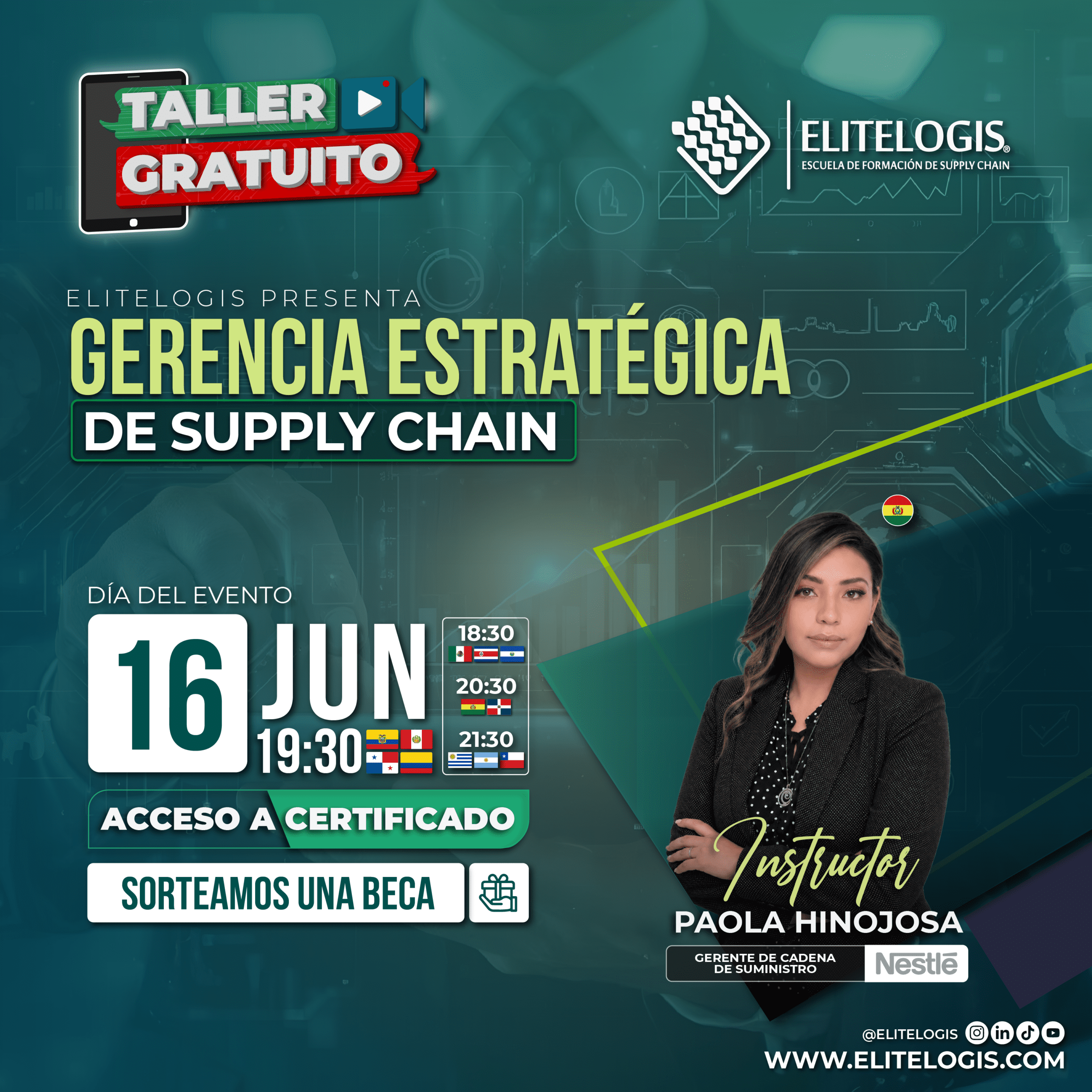 Taller Gratuito Gerencia Estratégica de Supply Chain