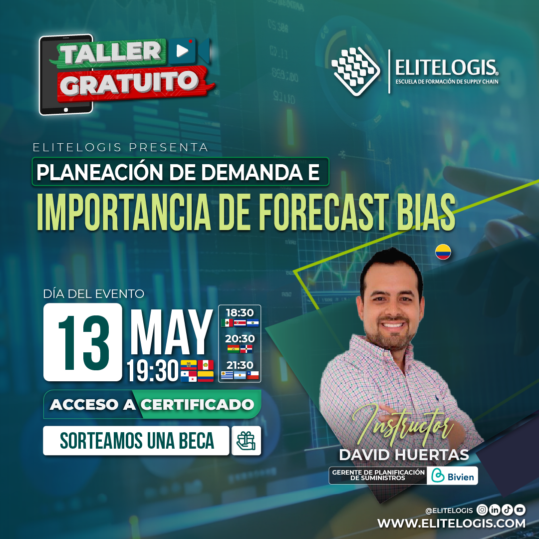 Taller Gratuito Planeación de Demanda e Importancia de Forecast BIAS