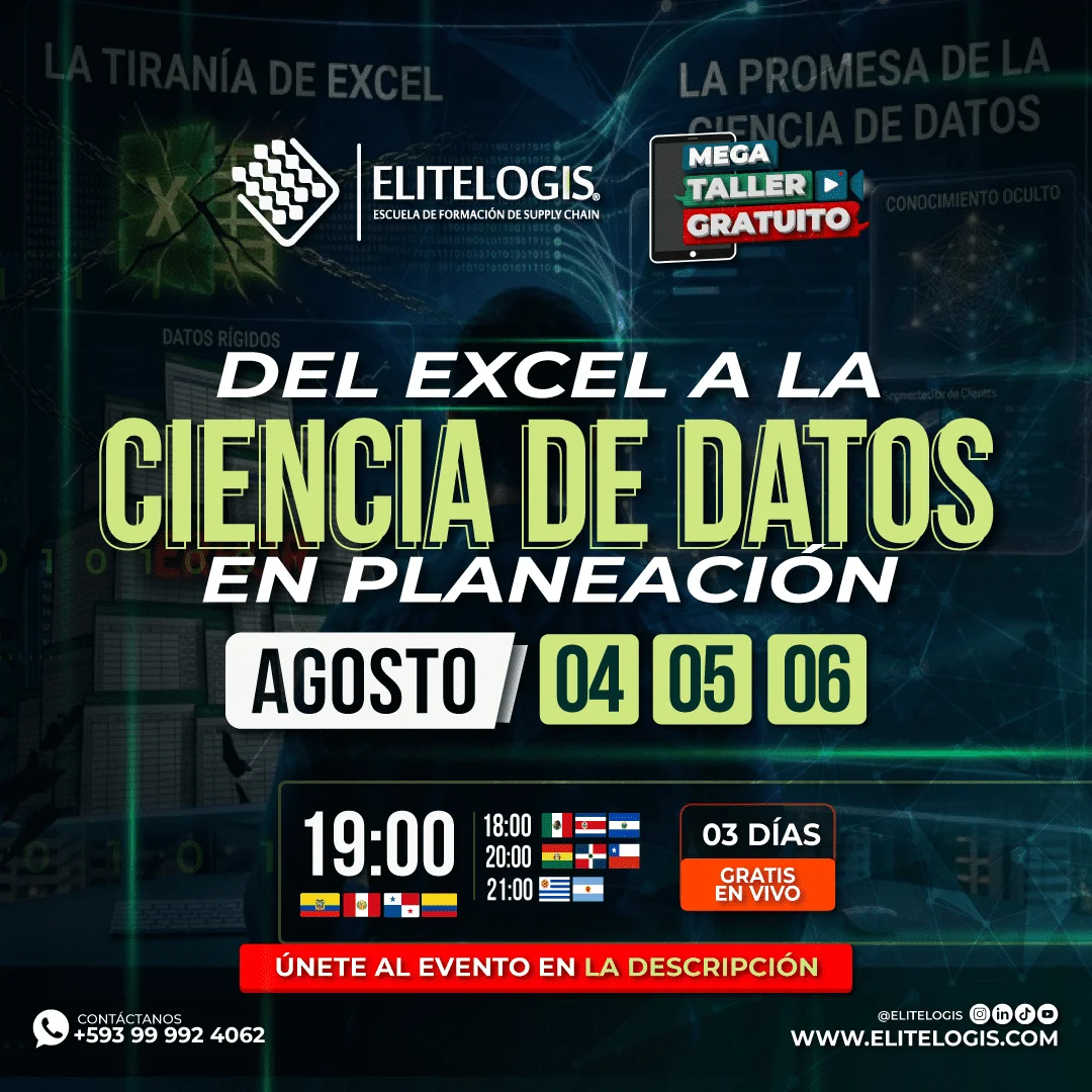 Mega Taller Gratuito: Del Excel a la Ciencia de Datos en Planeación